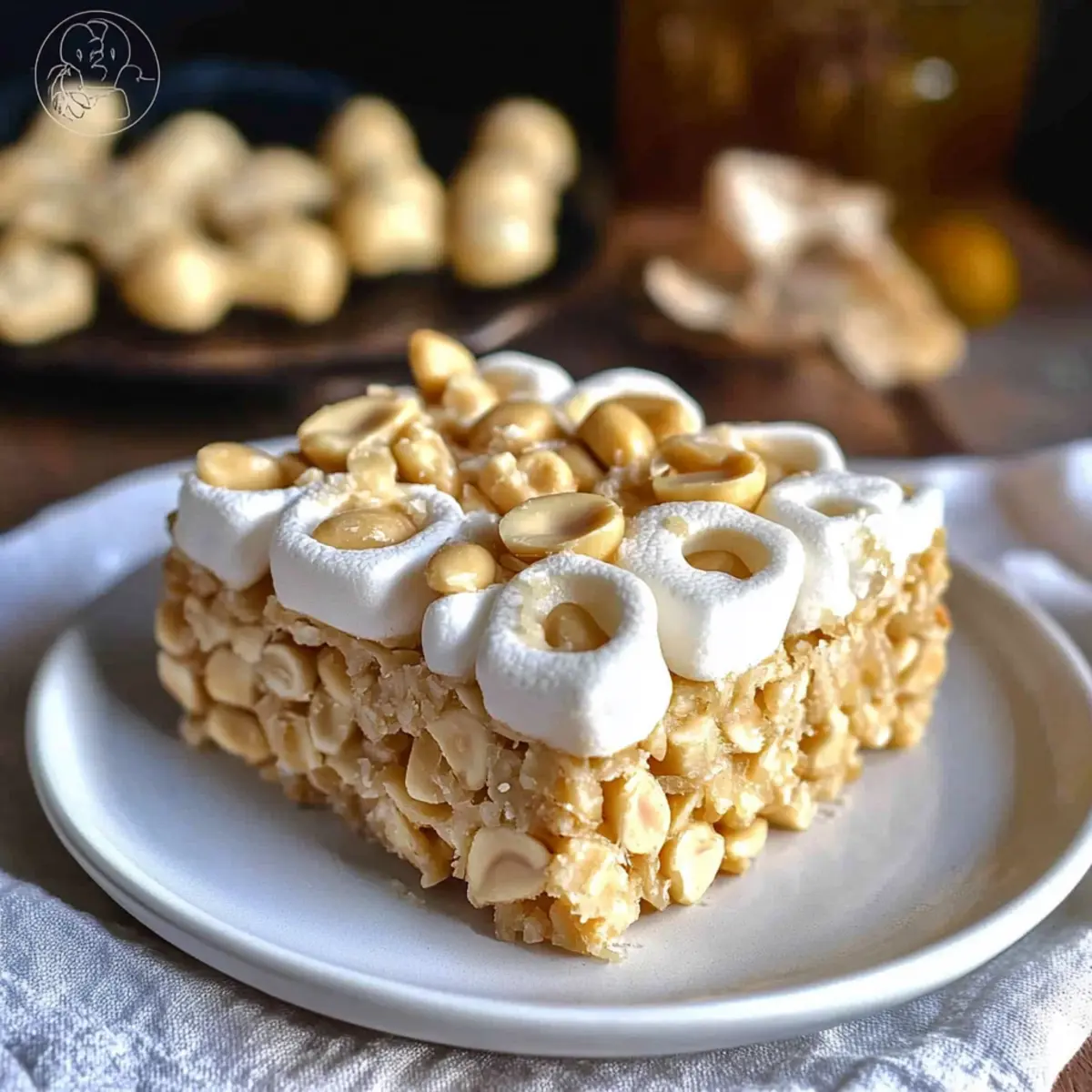Honeycomb Marshmallow Treats o48did