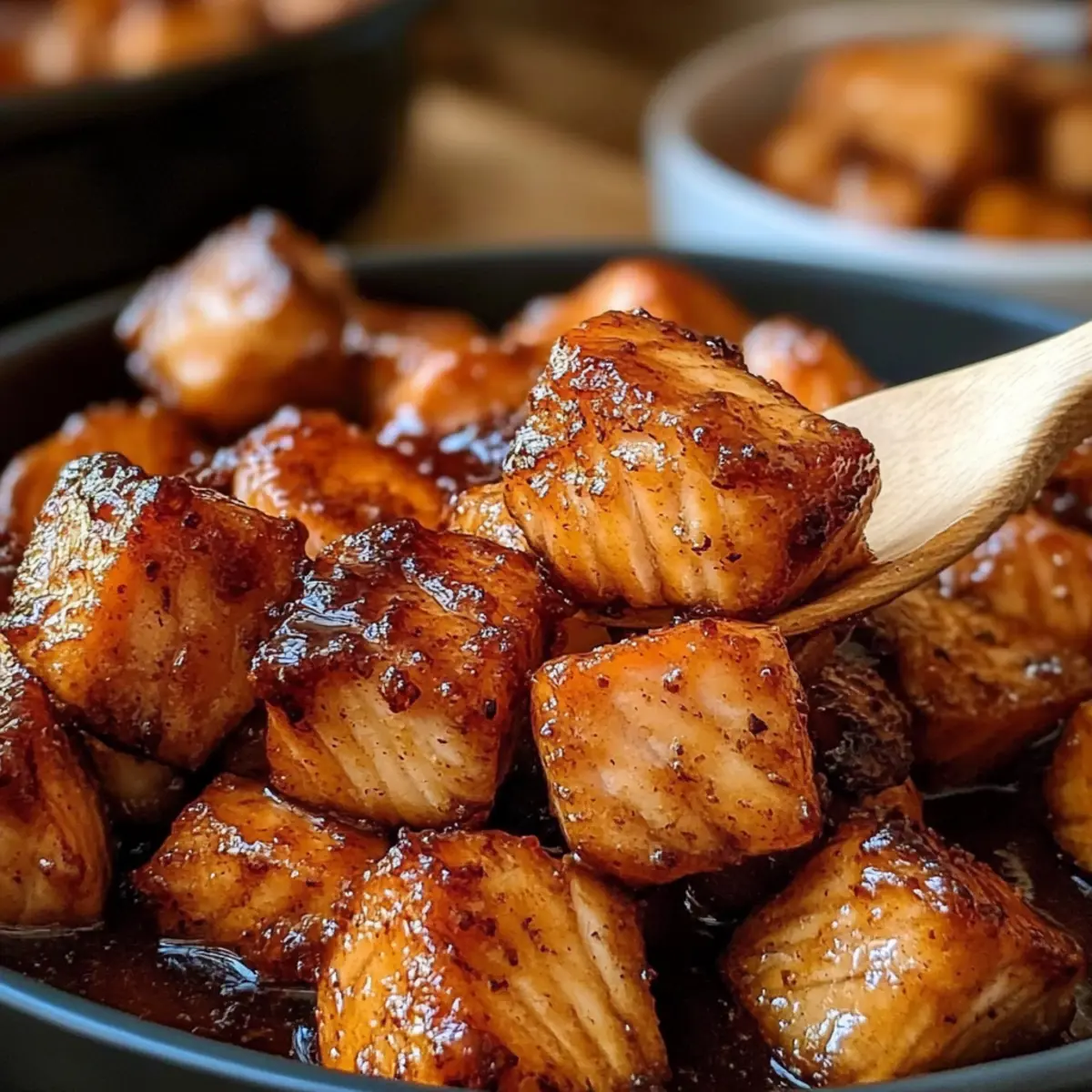 Hot Honey Salmon Bites vkpge7