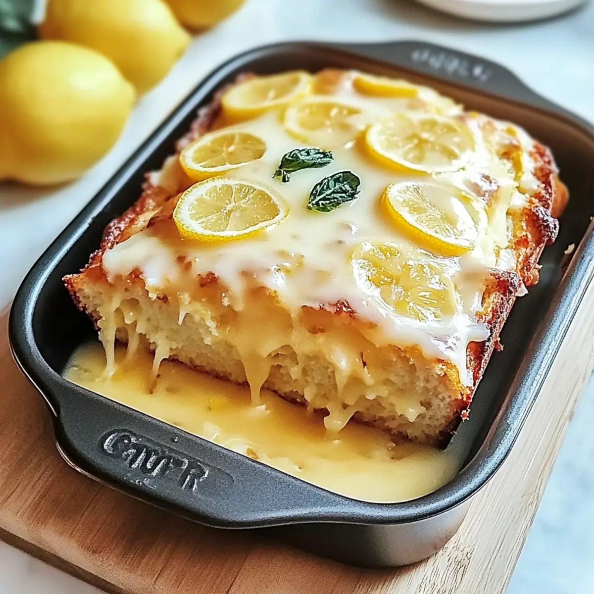 Lemon Cream Cheese Bread with Citrus Glaze for Bright Days