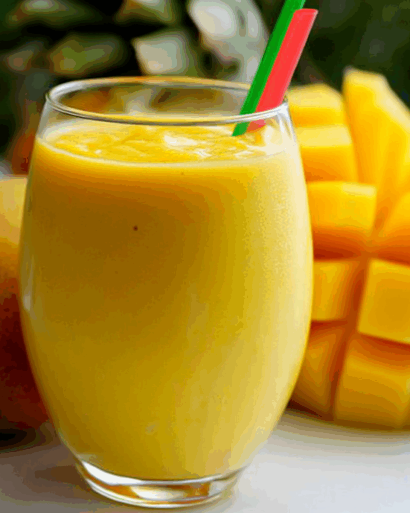 Mango Smoothie Delight 2