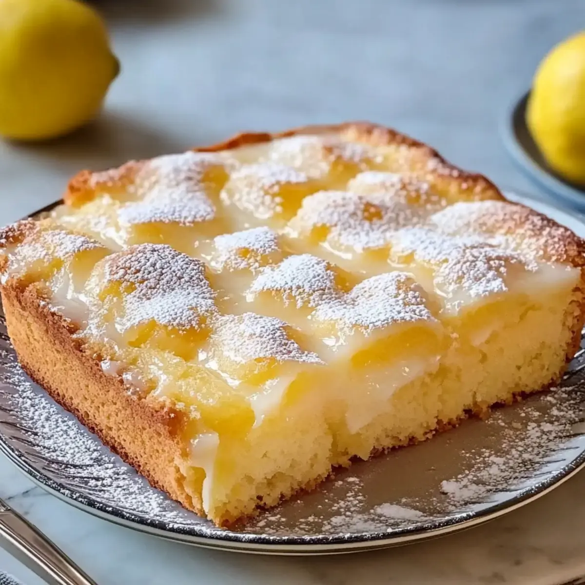 One Bowl Lemon Dessert ijijwi