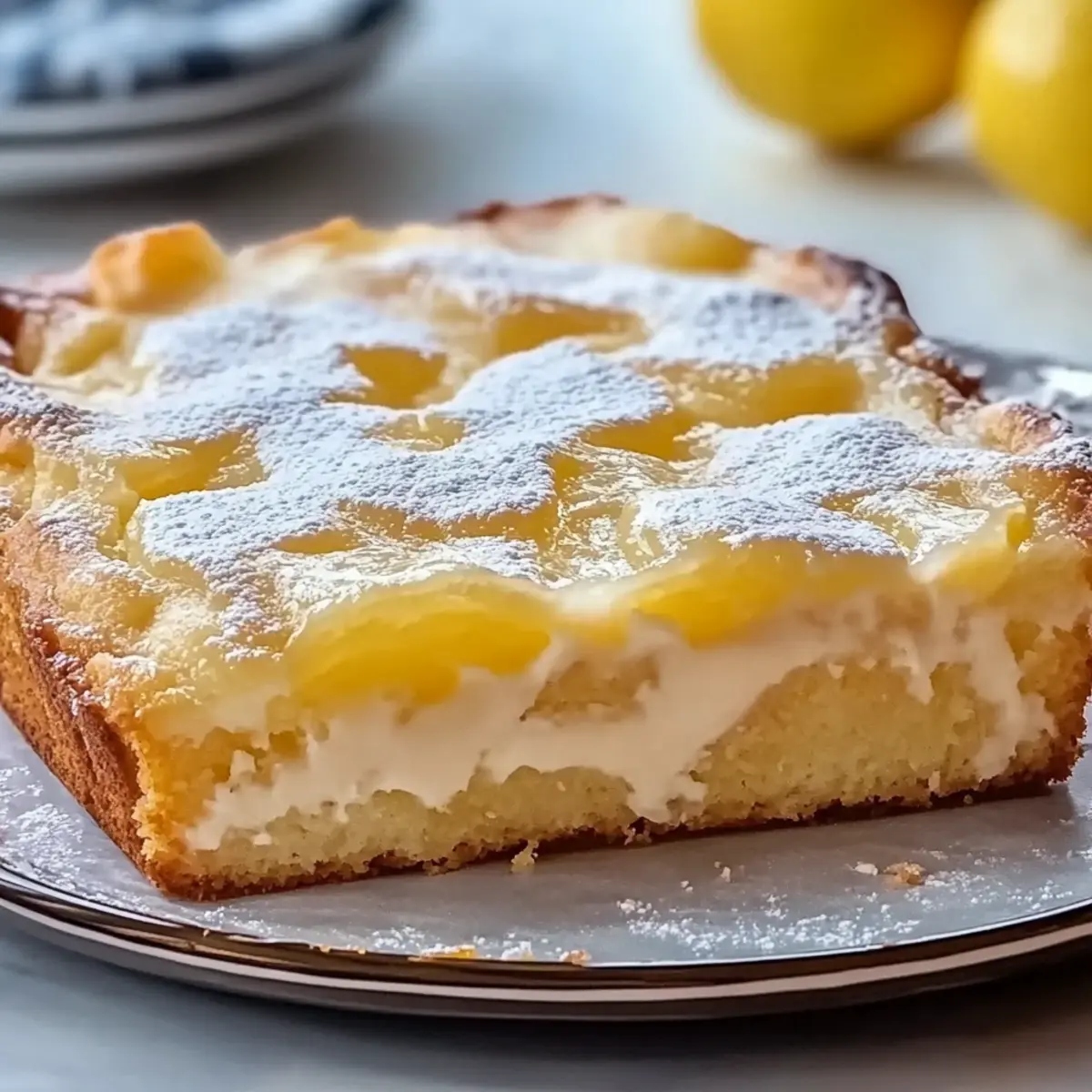 One Bowl Lemon Dessert rlayab