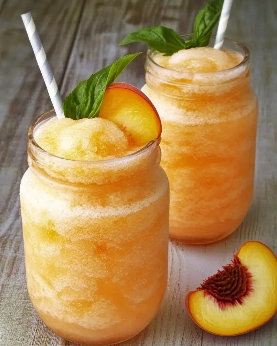 Peach Lemonade Slush: Refresh Your Summer with This Recipe!