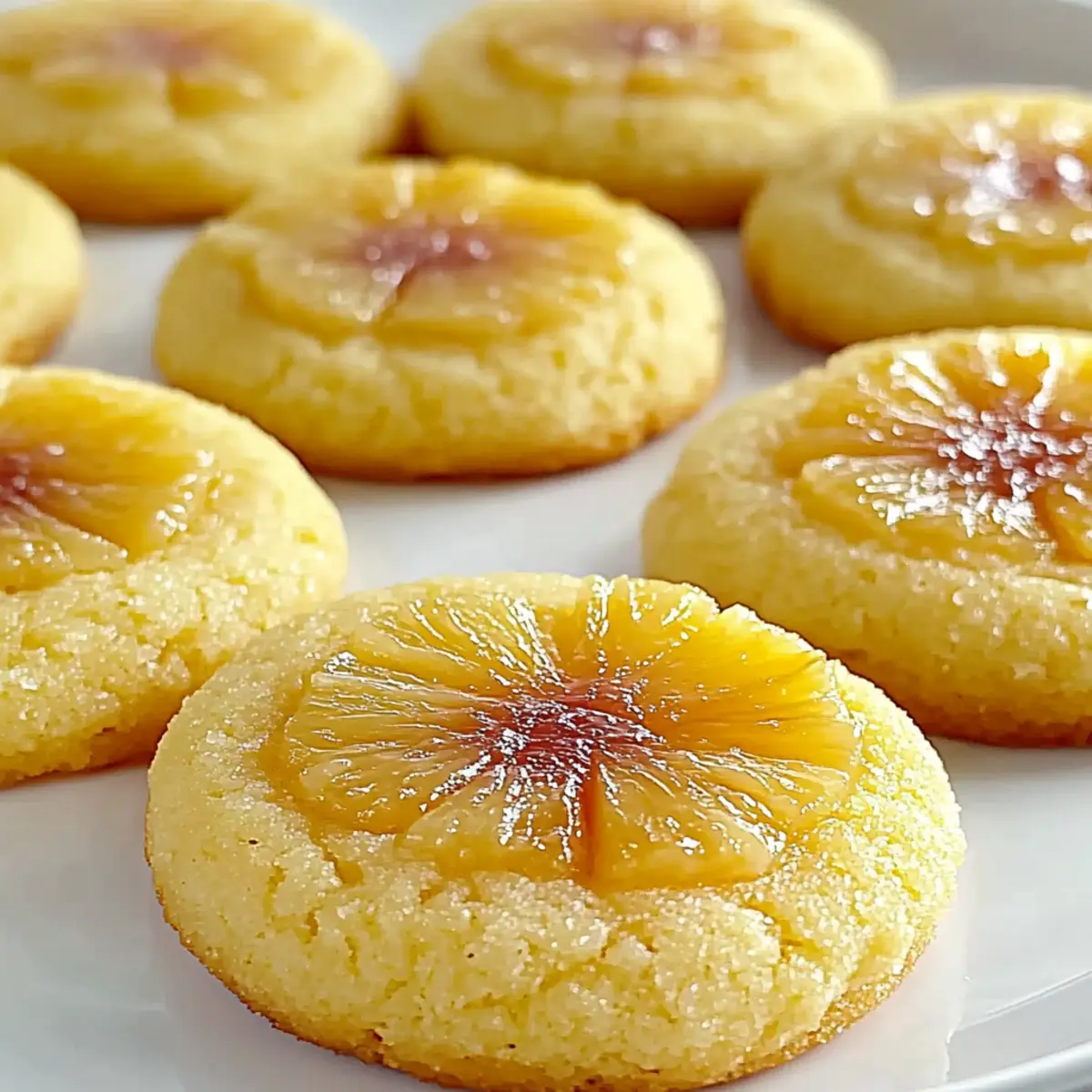 Pineapple Upside Sugar Cookies That Brighten Your Day