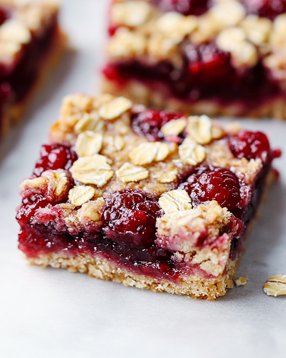 Raspberry Oatmeal Crumble Bars: Easy, Delicious Recipe!