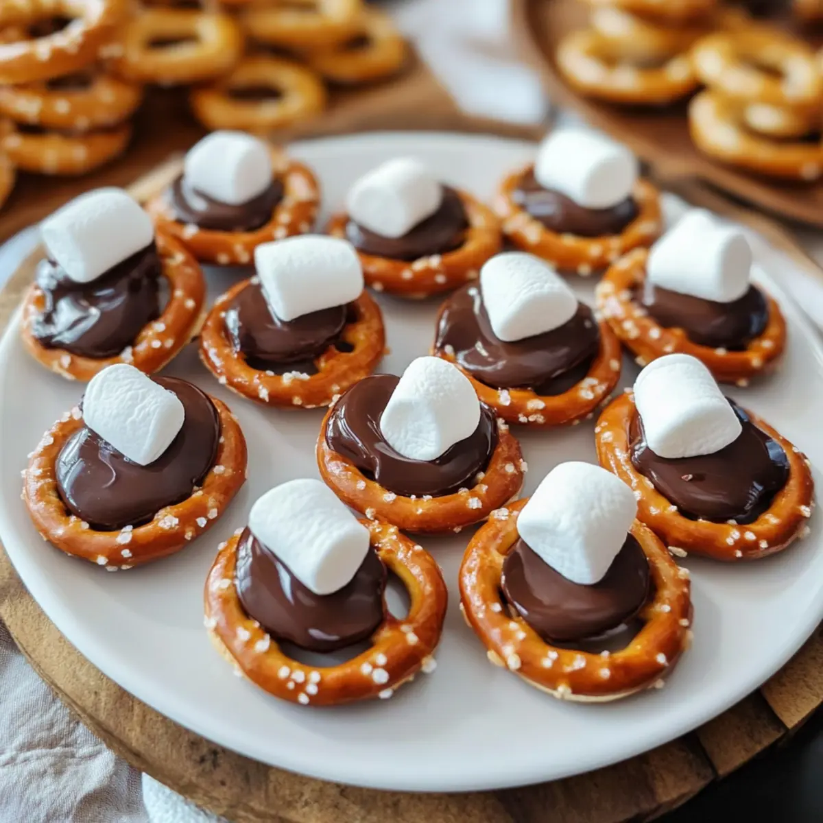 S mores Pretzel Bites j1ycds