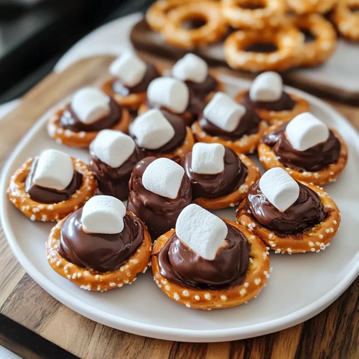 Irresistible S’mores Pretzel Bites You Can’t Stop Eating