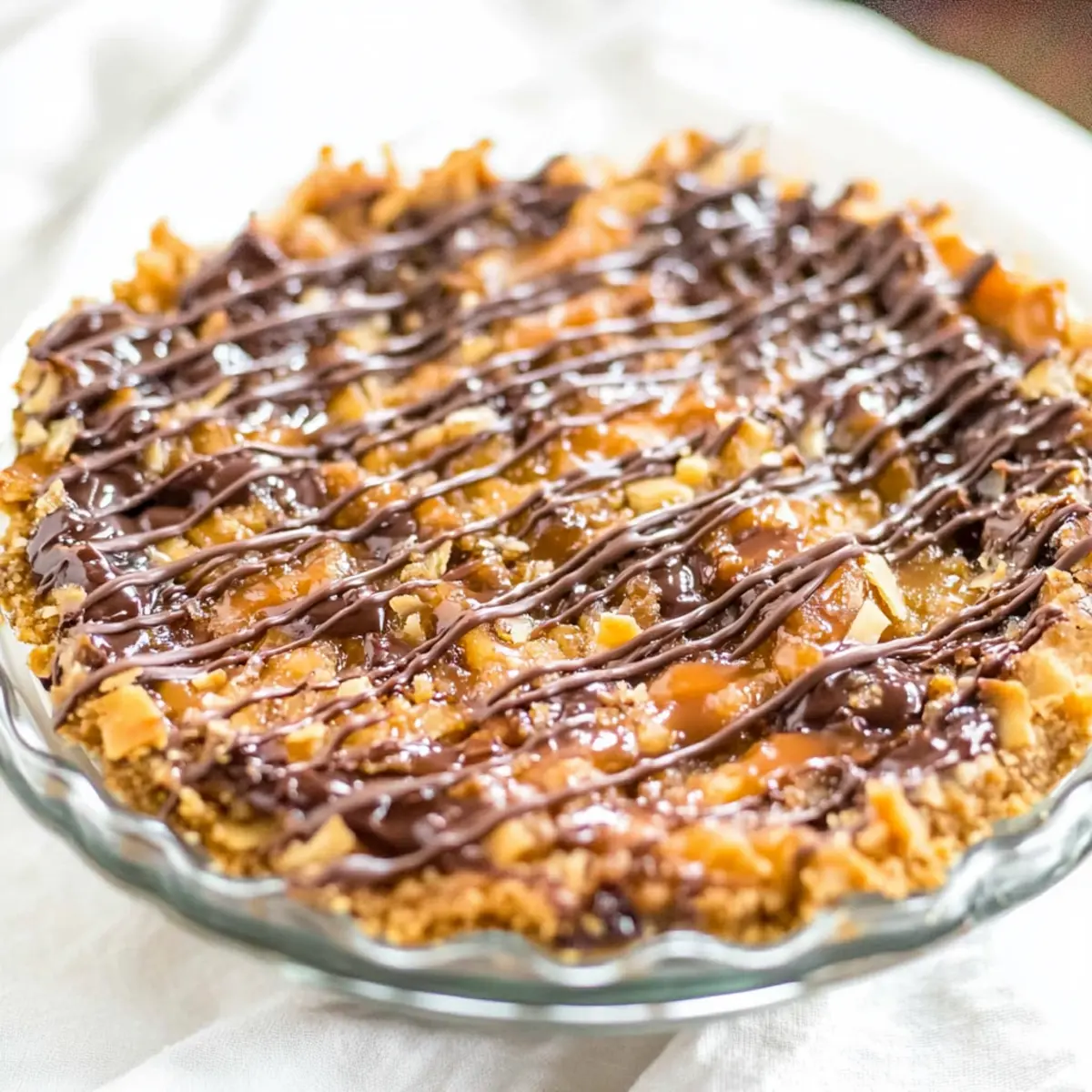 Samoas Cookie Pie: Indulge in a Rich, Creamy Dessert Delight