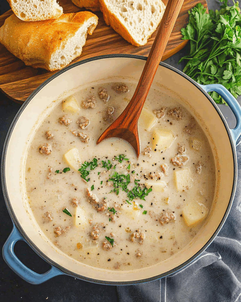 Sausage and Potato Soup 2