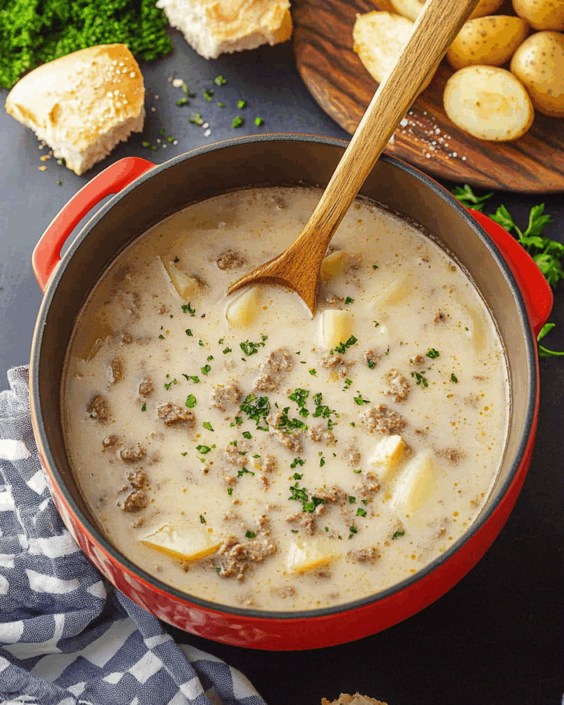 Sausage and Potato Soup 3