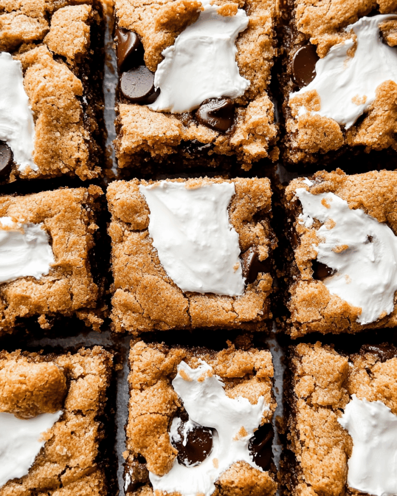 Smores Cookie Bars 3
