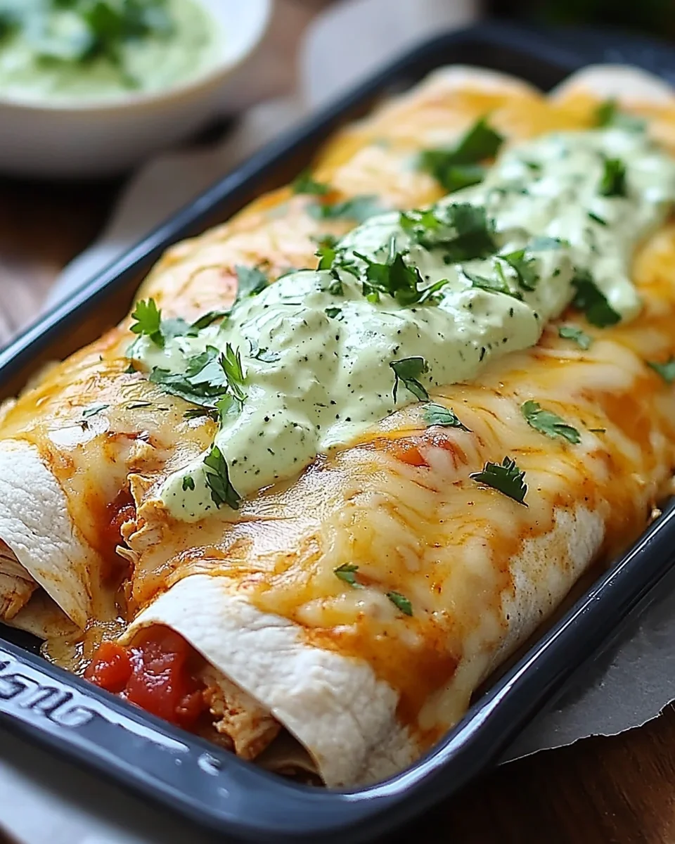 Smothered Baked Chicken Burritos: A Flavorful Recipe!