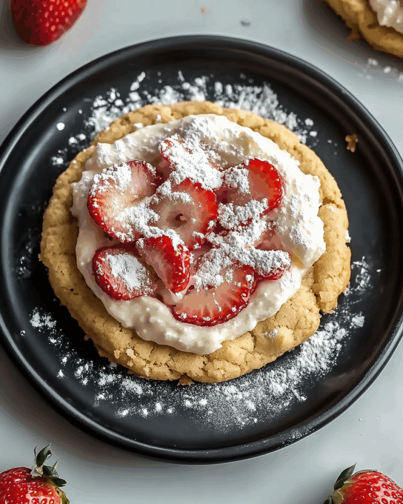 Strawberry Cheesecake Cookies