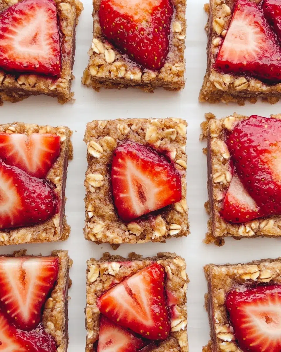 Strawberry Oatmeal Bars: A Deliciously Healthy Treat!