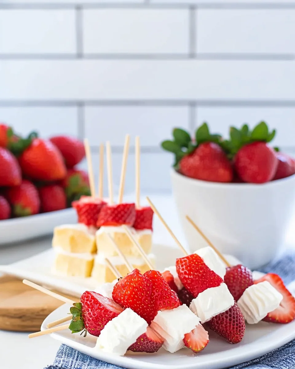 Strawberry Shortcake Kabobs: A Fun, Easy Dessert Recipe!