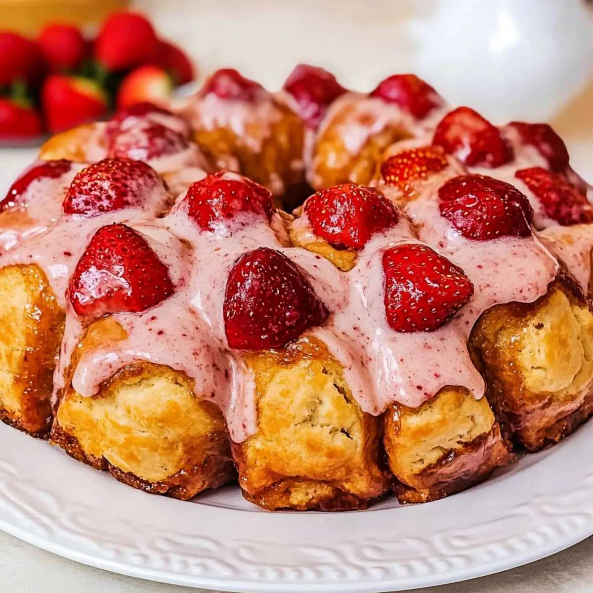 Strawberry Monkey Bread fvoysu
