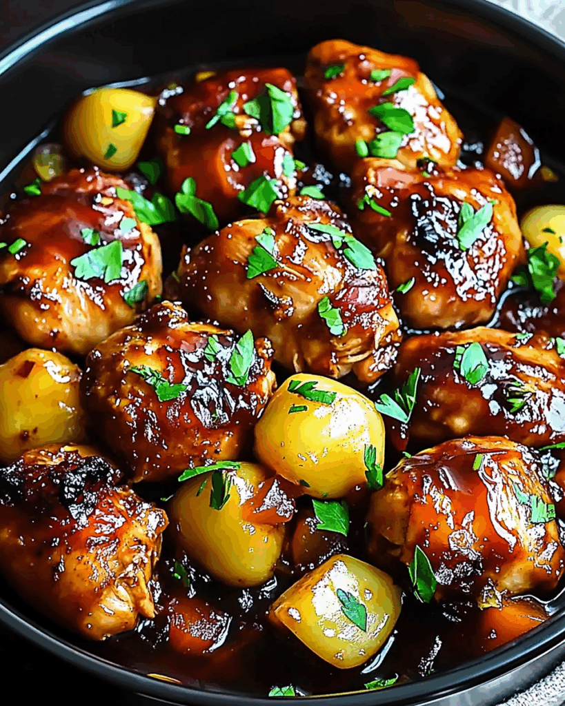 Sweet Hawaiian Crockpot Chicken 3
