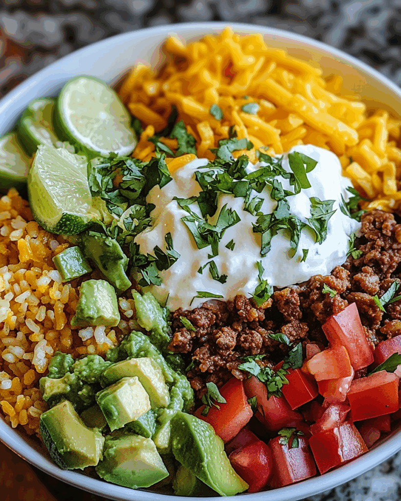 Taco Rice Bowl 3