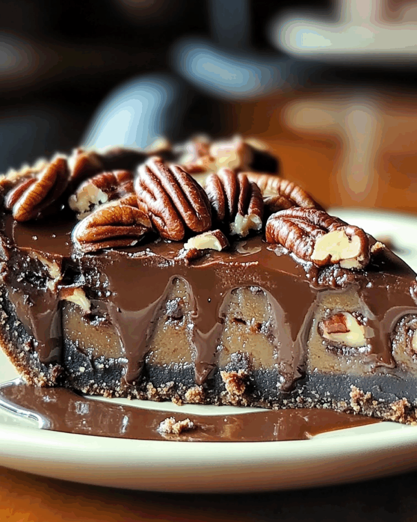 Texas Chocolate Pecan Pie 3
