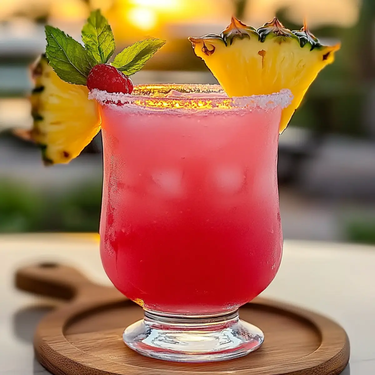 Tropical Pink Coconut Rum Punch: Your Summer Party Essential
