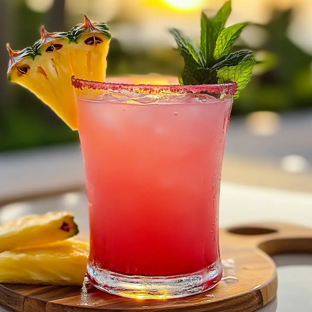Tropical Pink Coconut Rum Punch bwwhqd