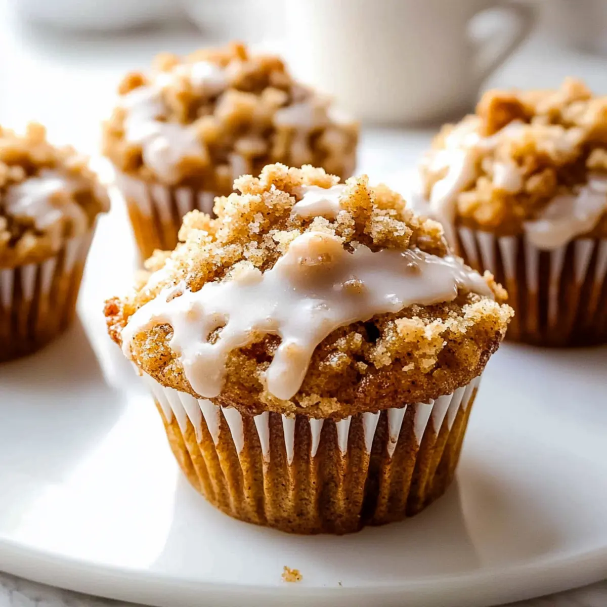 Pumpkin Crumb Cake Muffins: Soft, Spiced Delight Awaits