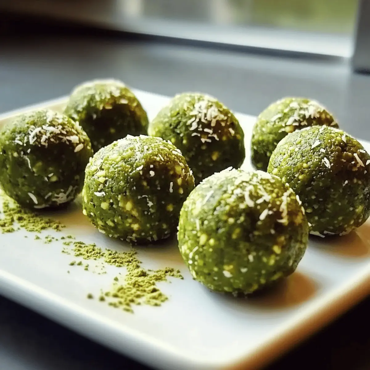 Delicious Matcha Energy Balls for a Healthy Boost