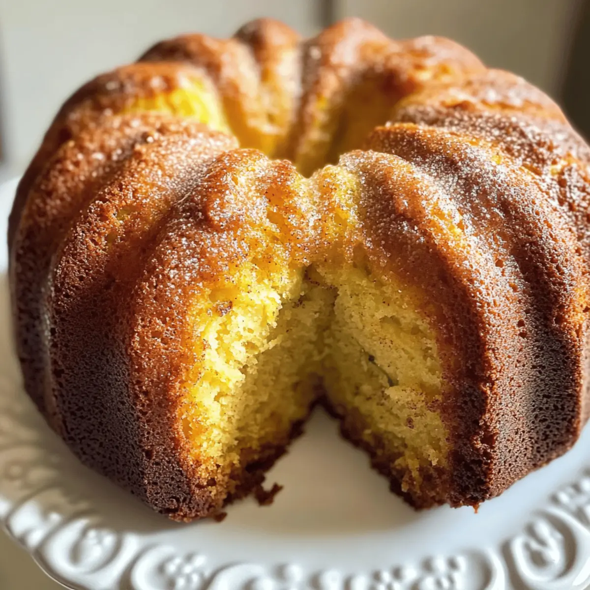 Cinnamon Bundt Pan Zucchini Bread for Cozy Fall Mornings