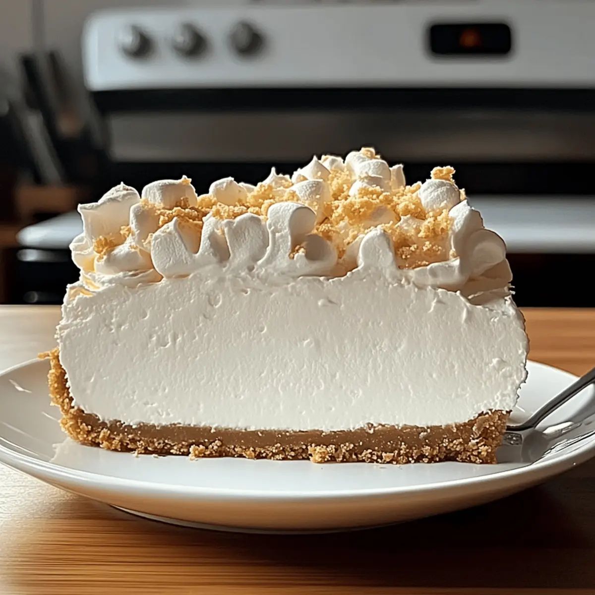Creamy Marshmallow Whip Cheesecake: Effortless No-Bake Bliss