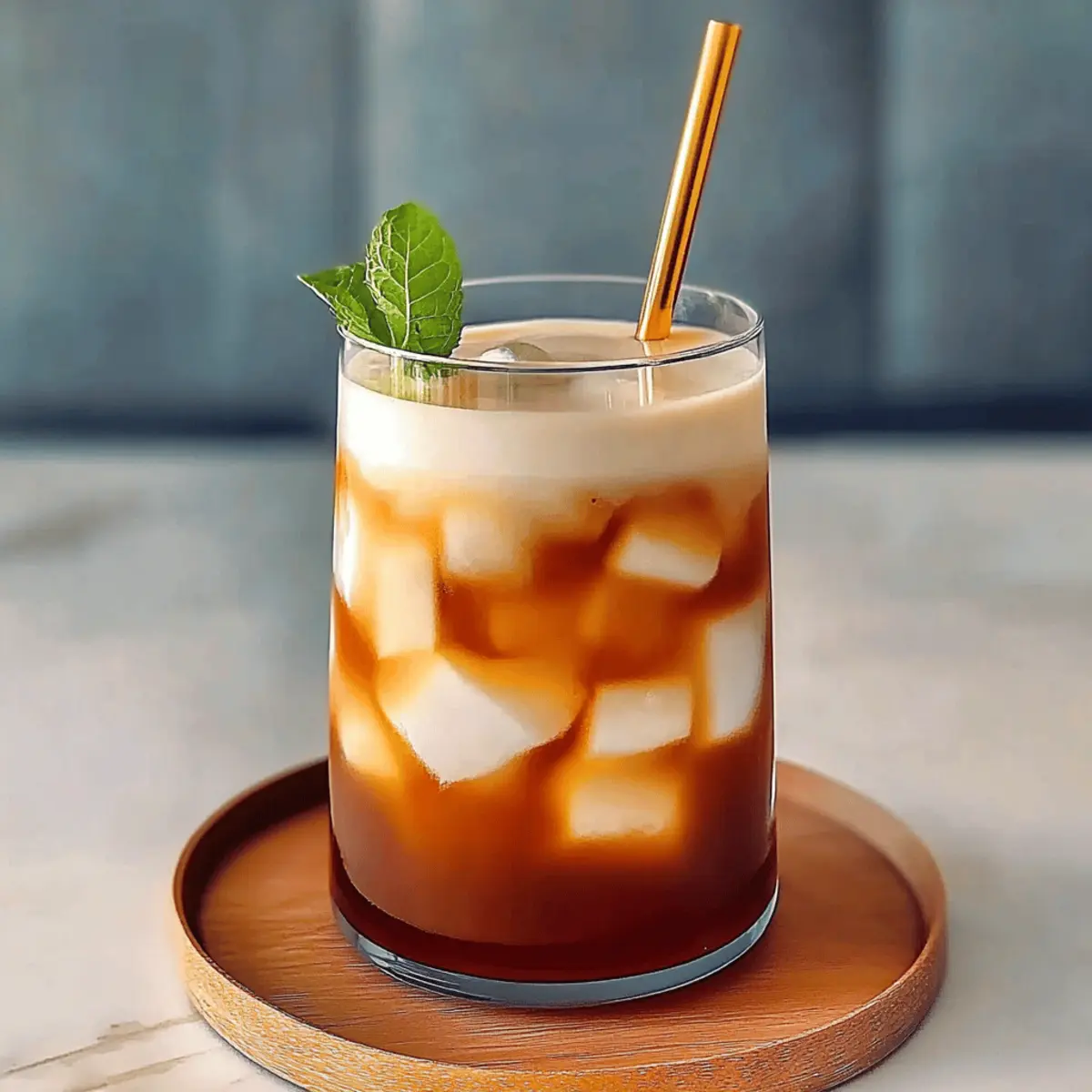 Thai Iced Tea with Creamy Coconut Twist for Summer Bliss
