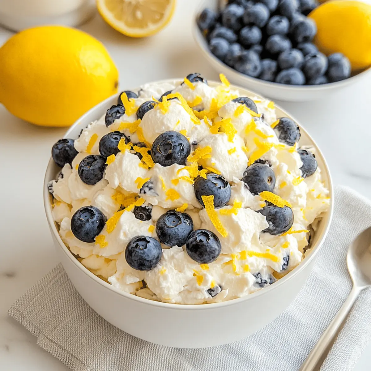 Lemon Blueberry Fluff: Your New Favorite No-Bake Treat