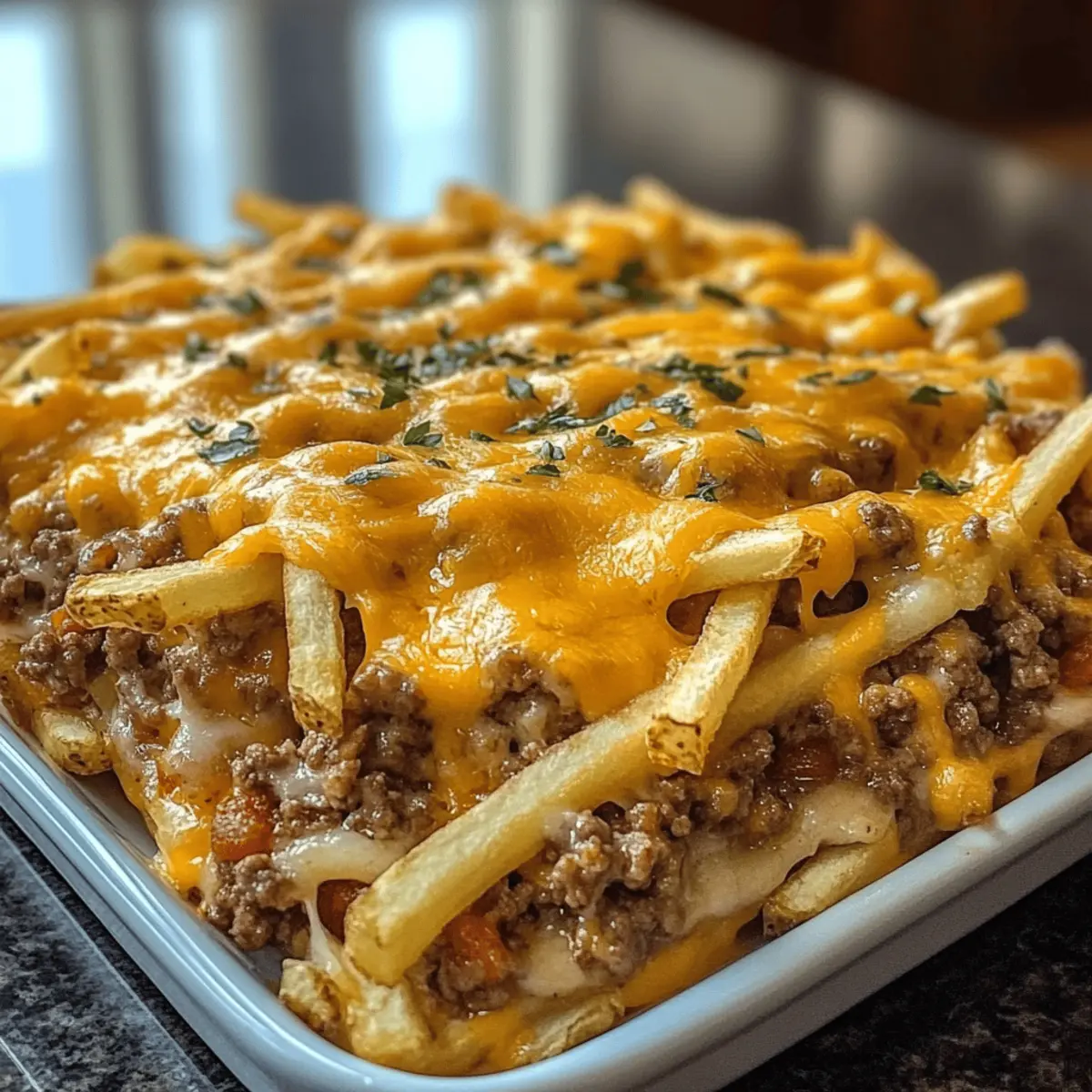 Cheeseburger French Fry Casserole: Comfort Food Bliss in a Dish