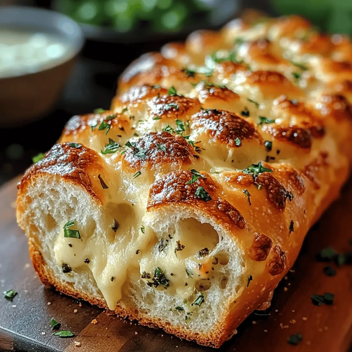 Italian Herb Cheese Bread: Comfort Food with Cheesy Goodness
