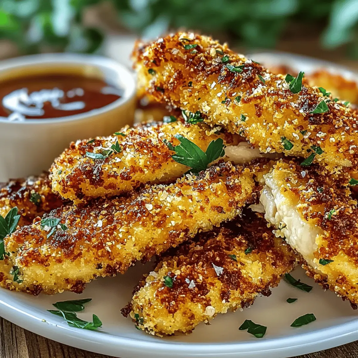 Garlic Parmesan Crispy Chicken Tenders That Wow Every Time