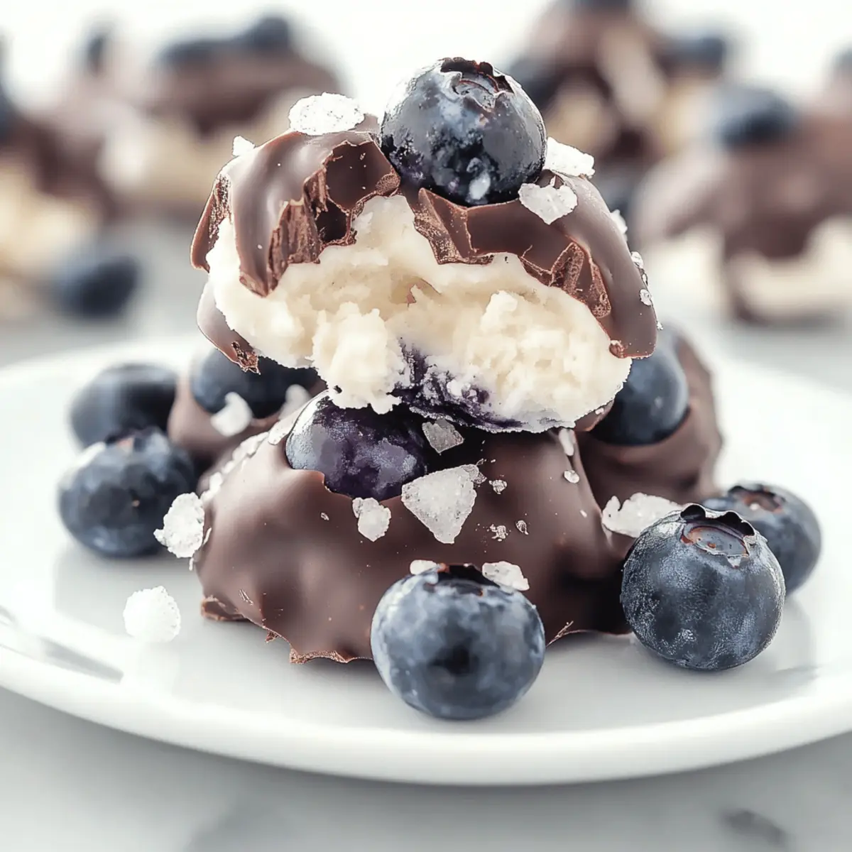 Frozen Blueberry Yogurt Clusters That Kids Will Love