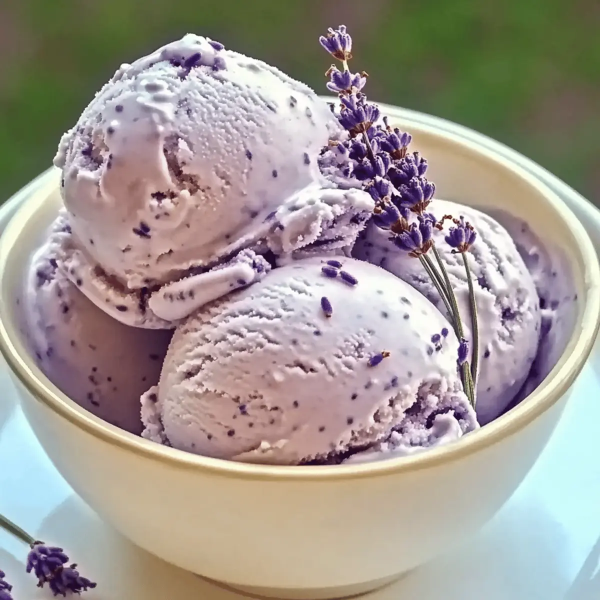 Creamy Honey Lavender Ice Cream for a Dreamy Summer Treat