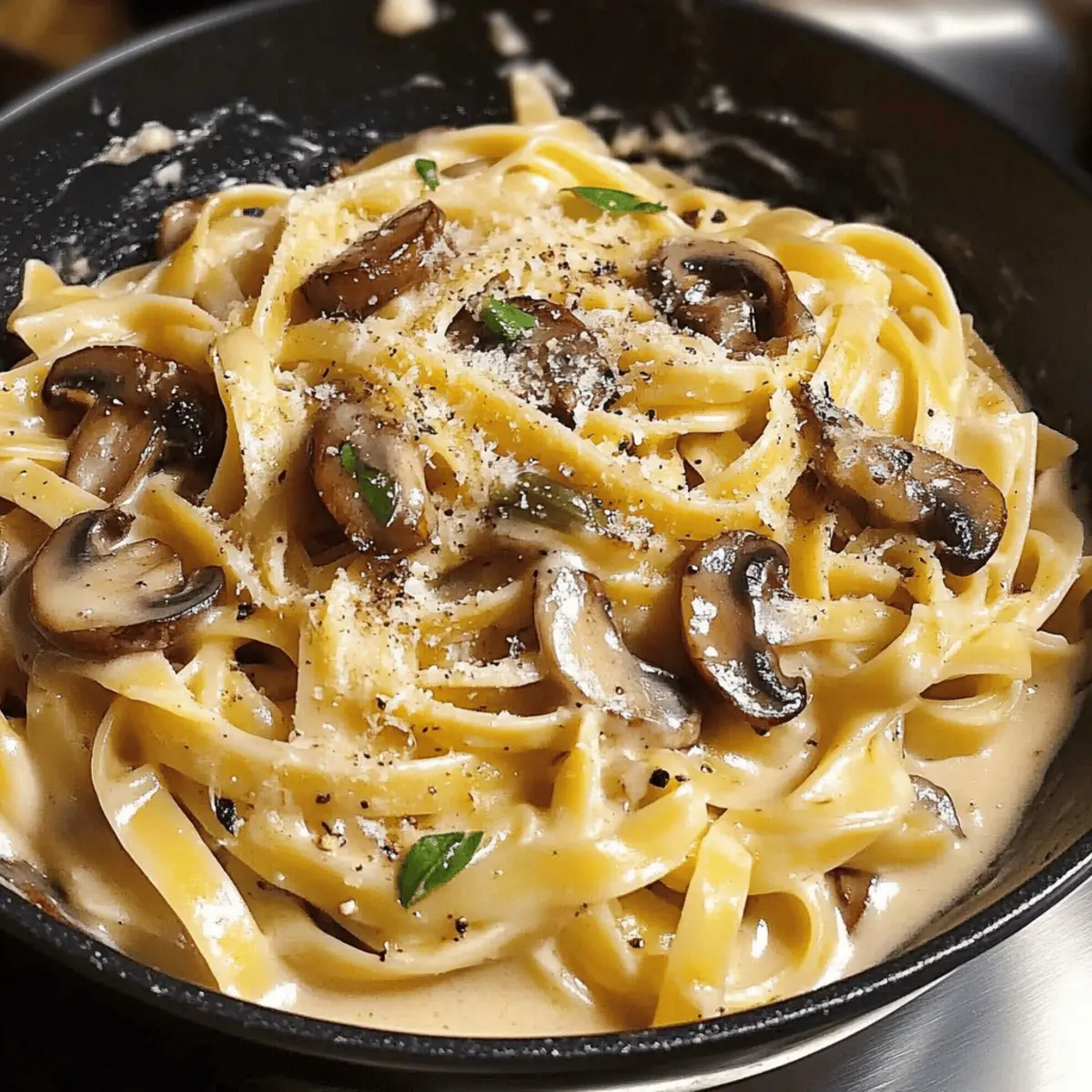 Creamy Leek Mushroom Gruyere Pasta for Cozy Nights