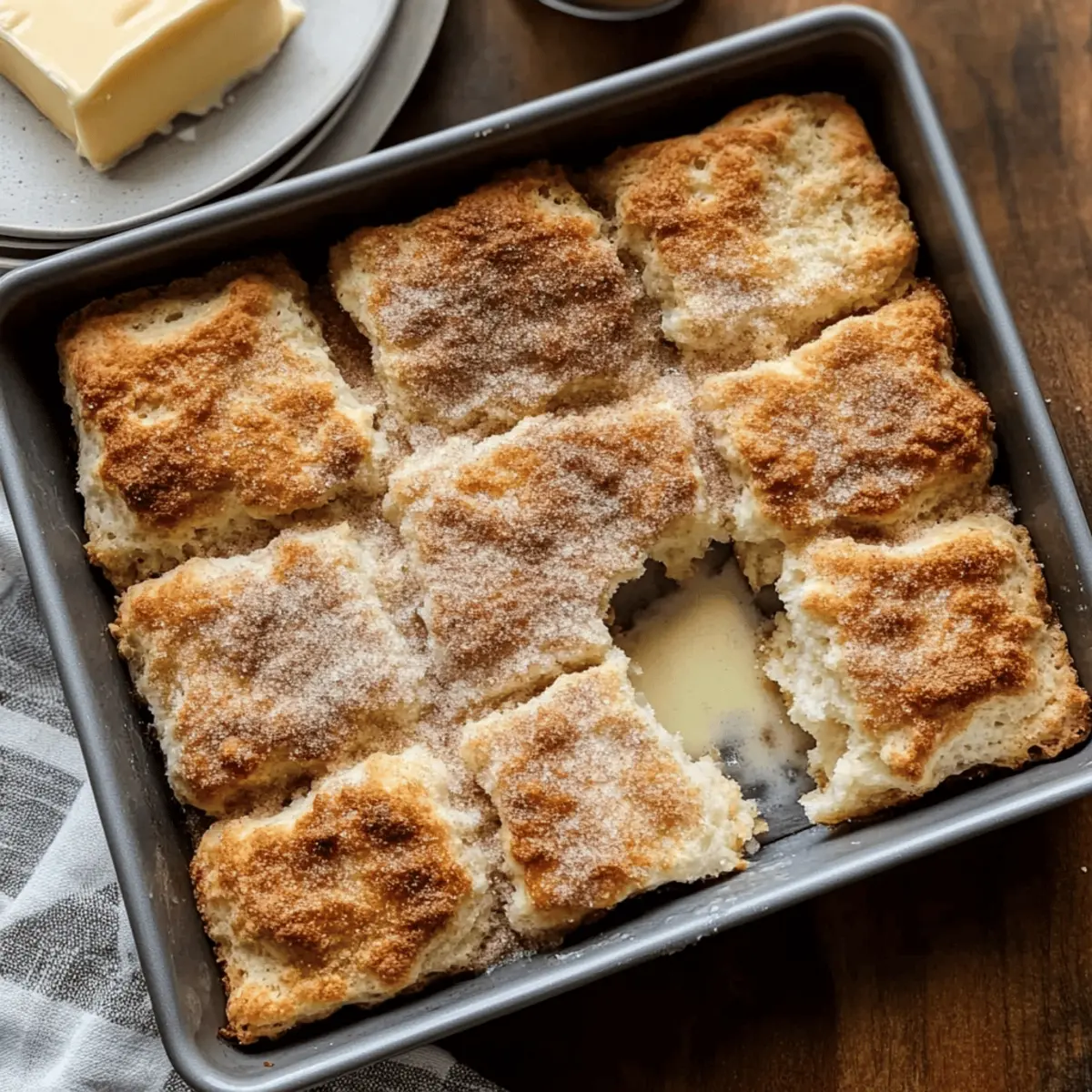 Cinnamon Sugar Butter Swim Biscuits: Fluffy, Sweet Perfection