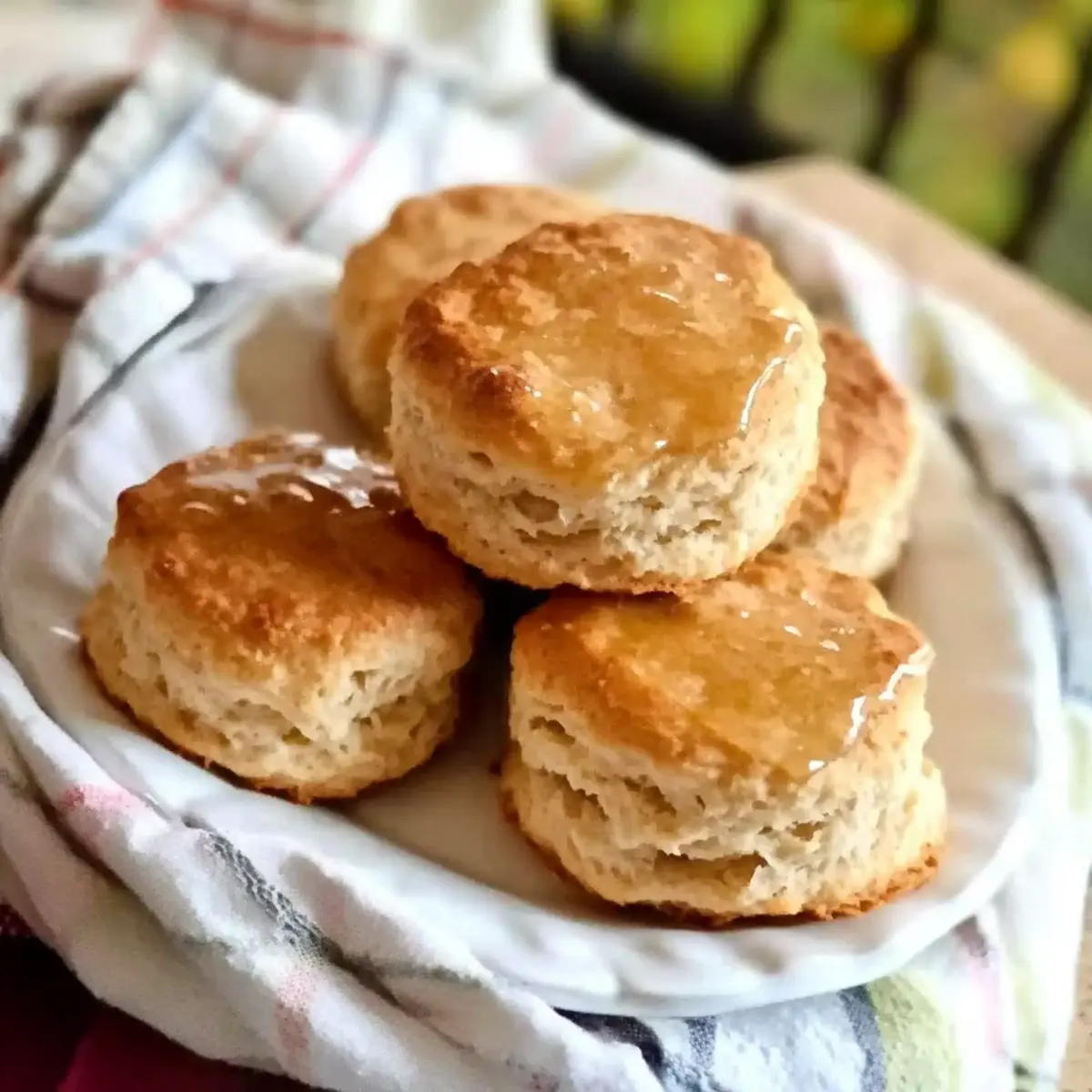 Fluffy Apple Biscuits with Honey Butter Glaze That Wow