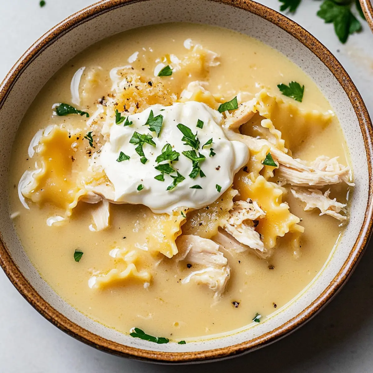 Creamy White Chicken Lasagna Soup: Comfort in Every Spoonful