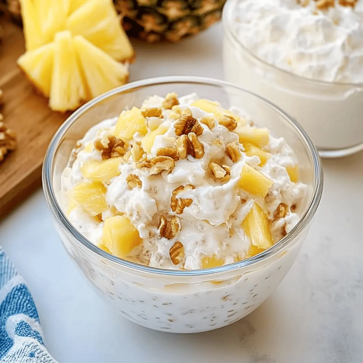Pineapple Walnut Salad: A Creamy Summer Delight You’ll Love