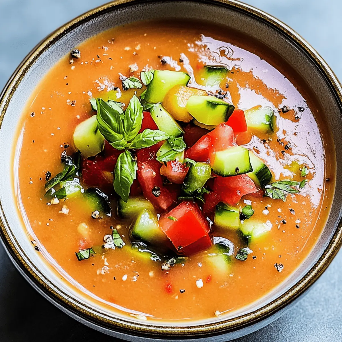 Delicious Summer Gazpacho: Your No-Cook Refreshing Treat