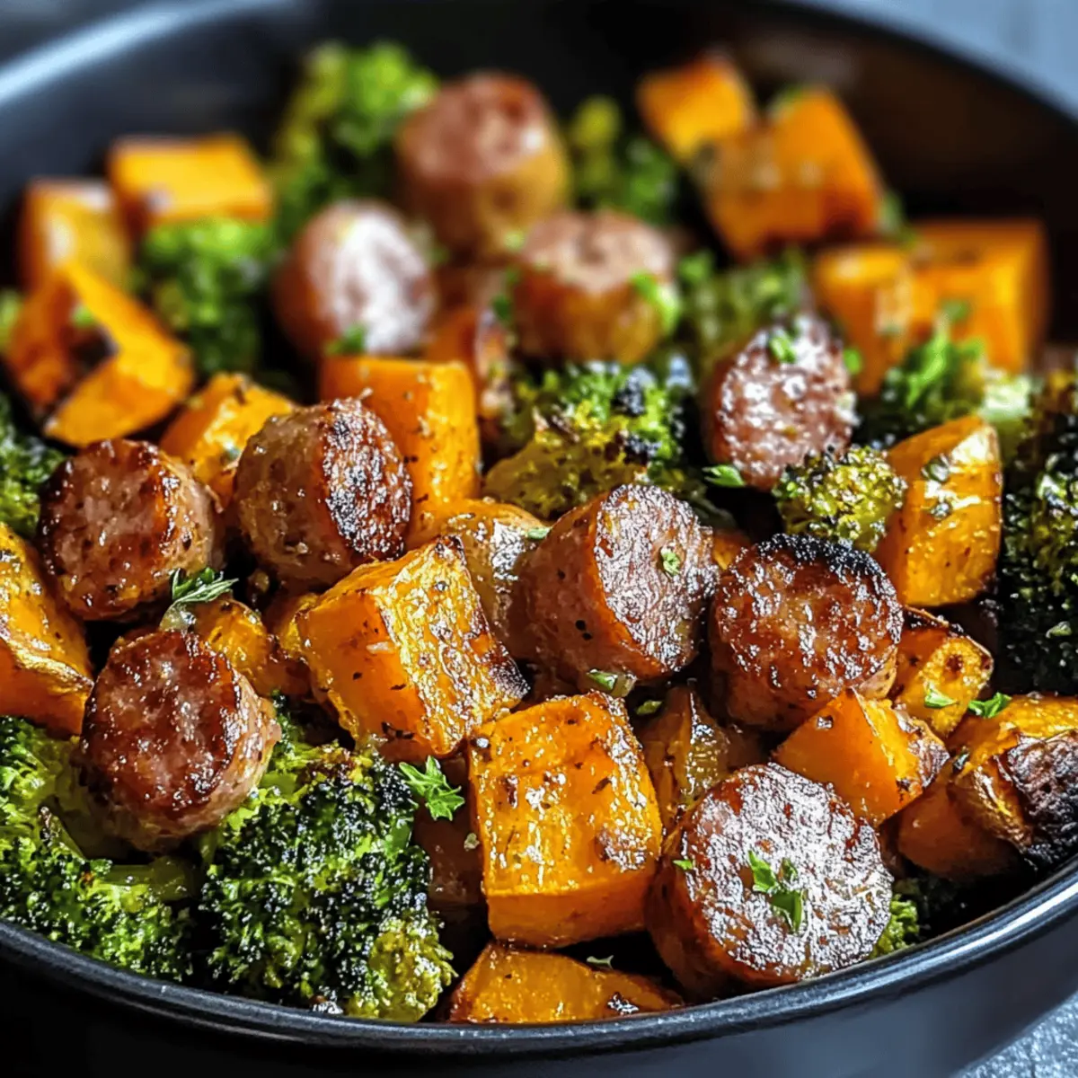 Savor Honey Garlic Sausage Sweet Potatoes for Cozy Nights