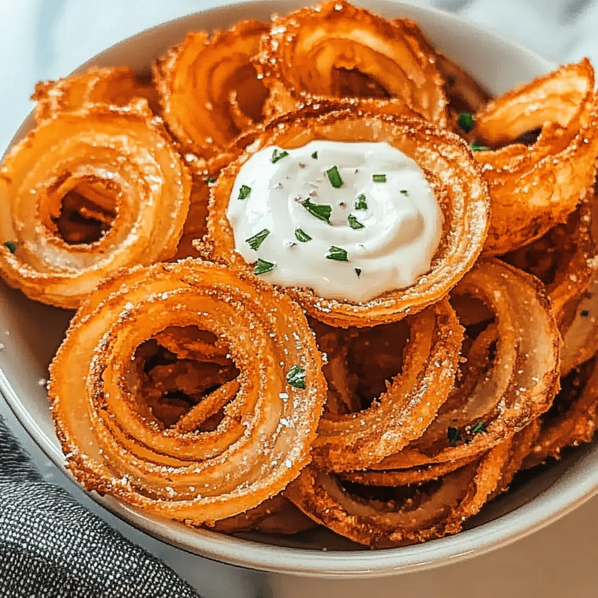 Crunchy Onion Ring Chips: Irresistible Snack Bliss!