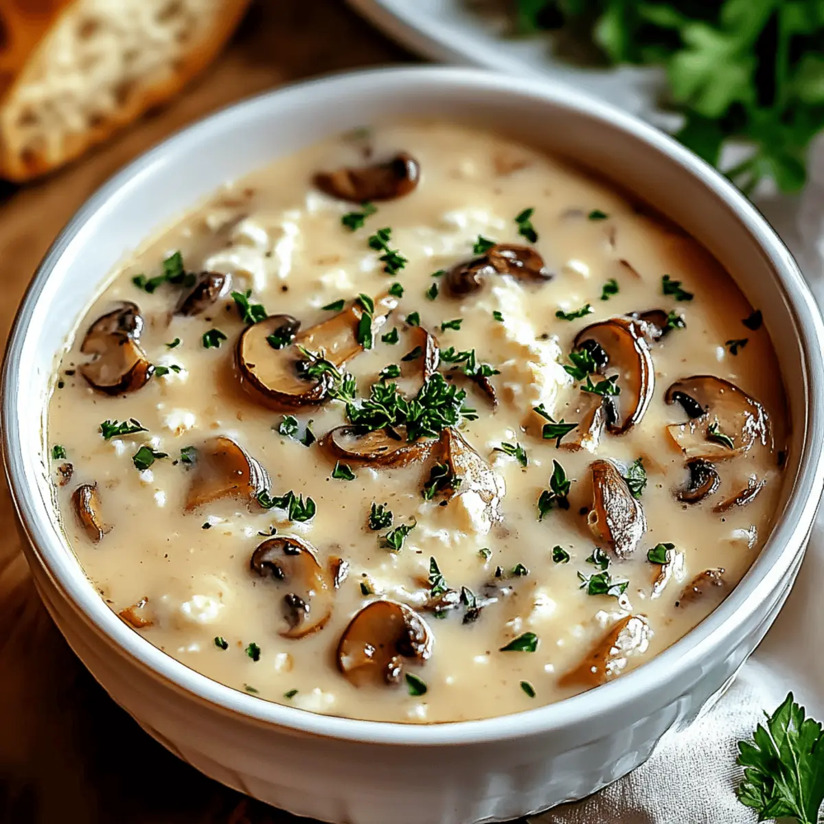 Creamy Cottage Cheese Mushroom Soup for Cozy Nights