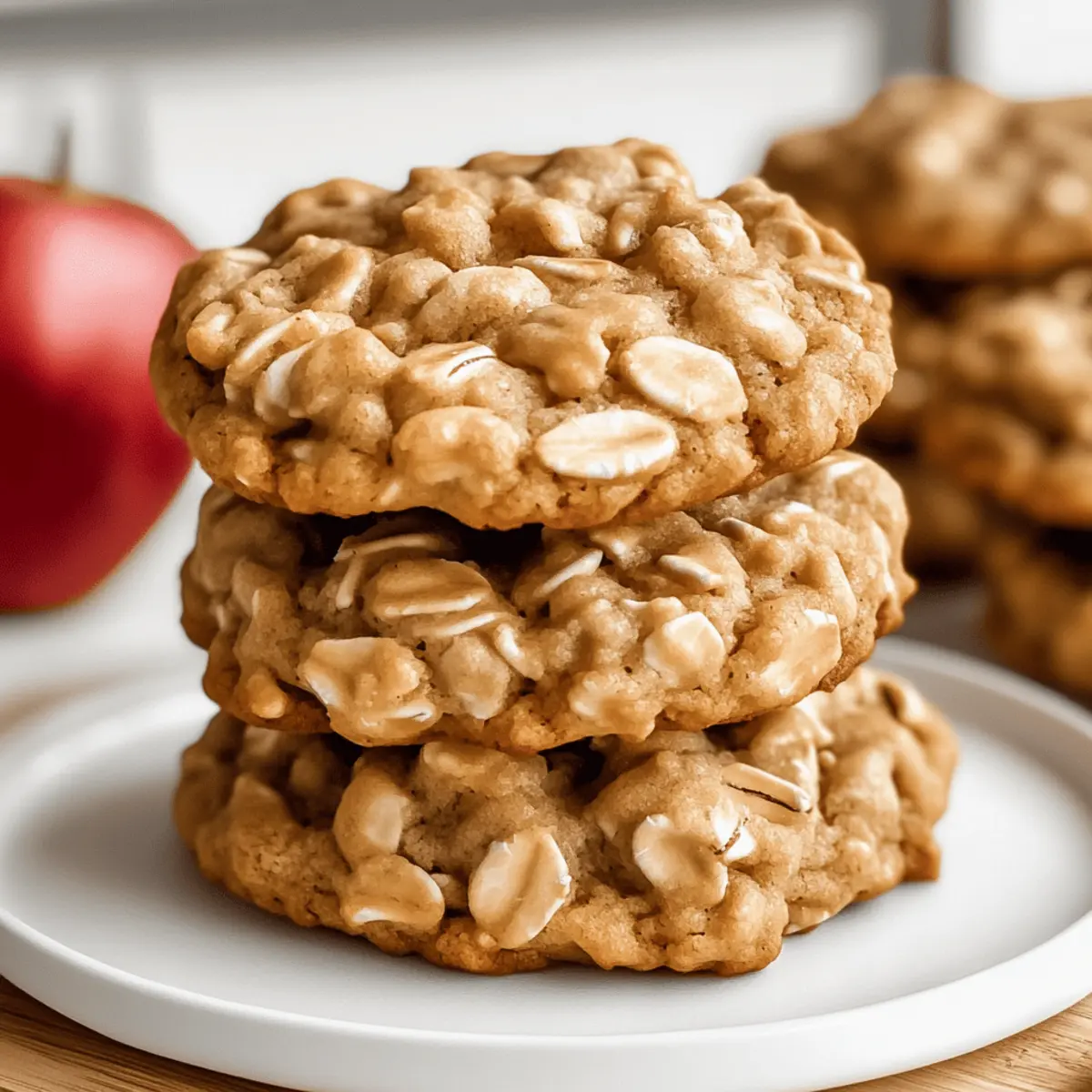 Deliciously Chewy Applesauce Oatmeal Cookies for Guilt-Free Snacking