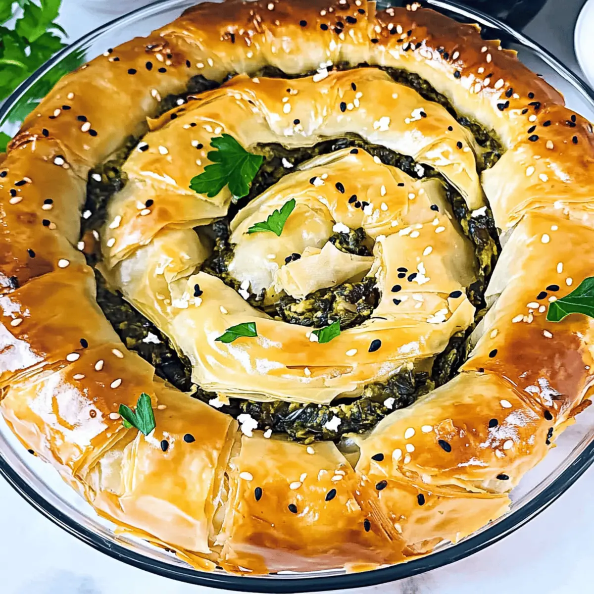 Deliciously Flaky Spanakopita Spiral for Cozy Nights In