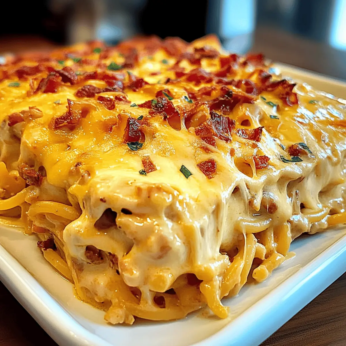 Spicy Southern Cheesy Chicken Spaghetti Casserole Bliss