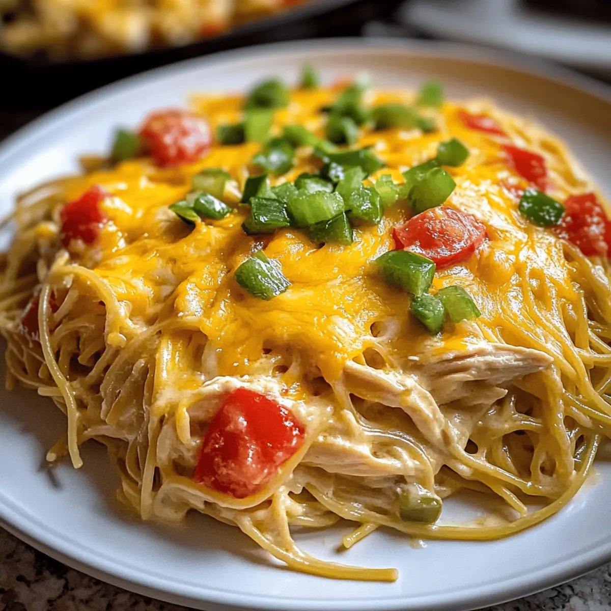 Spicy Southern Chicken Spaghetti Casserole for Cozy Nights