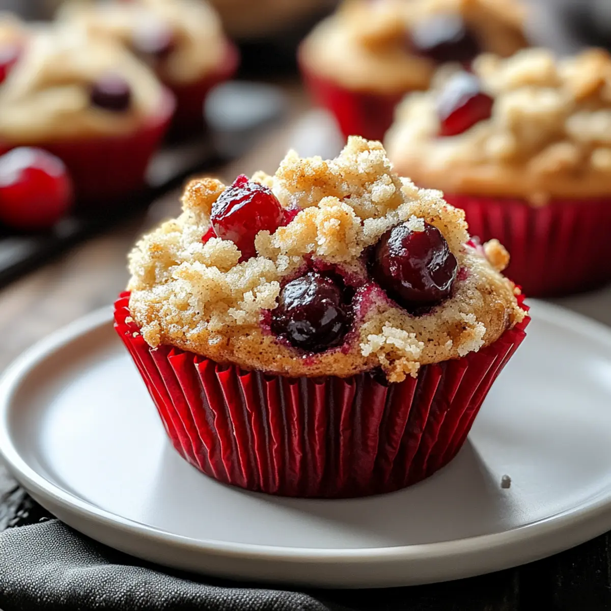 Cherry Cobbler Muffins: A Cozy, Fruity Delight You’ll Love